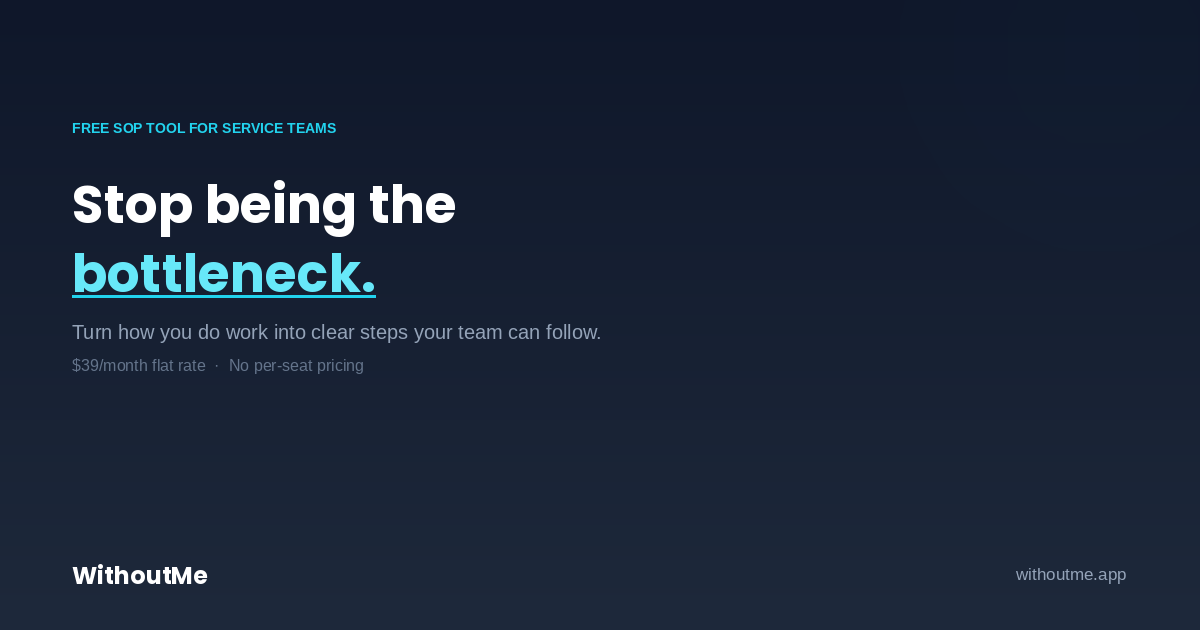 WithoutMe screenshot 1